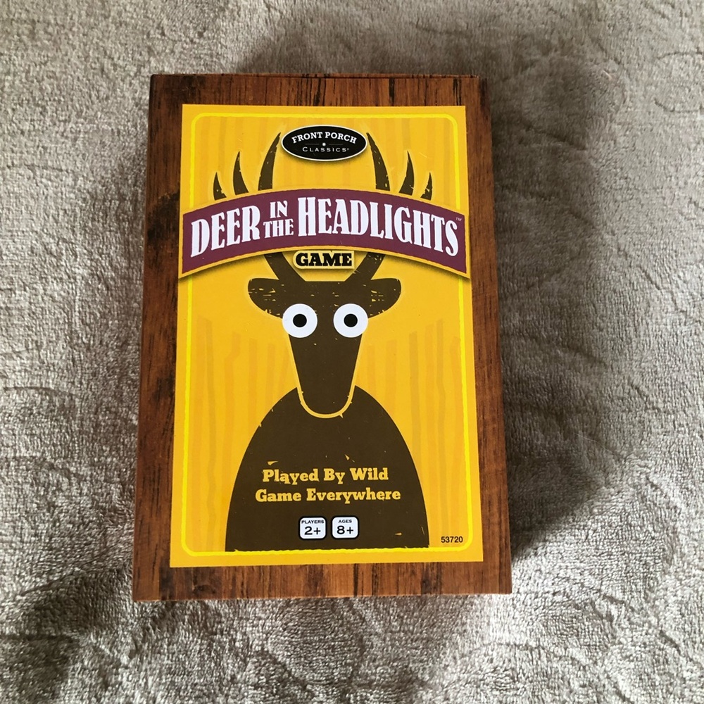 Deer in the Headlights Game - Yellow and Brown